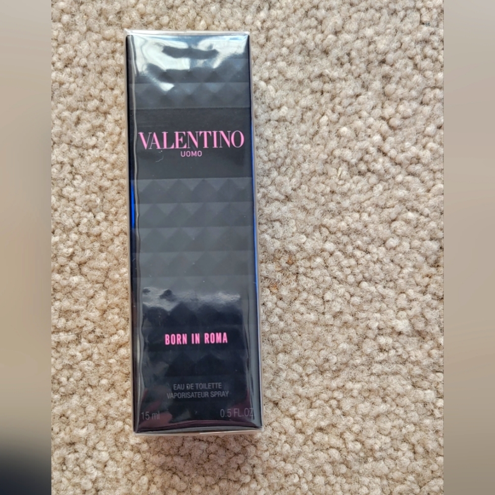 VALENTINO UOMO BORN IN ROMA EDT 0.5 Oz -Sealed- NIB